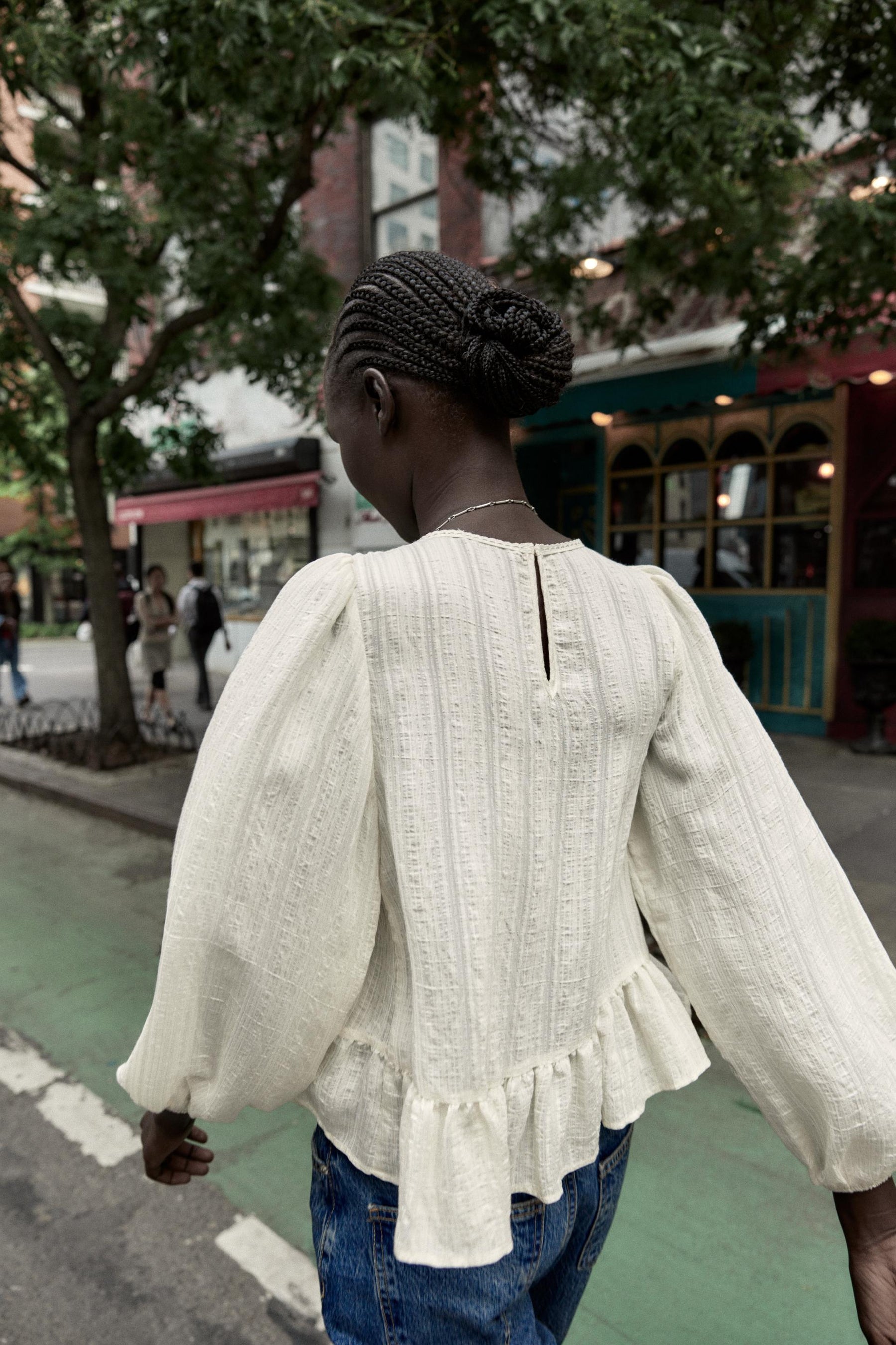 Romantic Entredeux Blouse