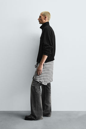 FLOWING RELAXED FIT JACKET - Image 4
