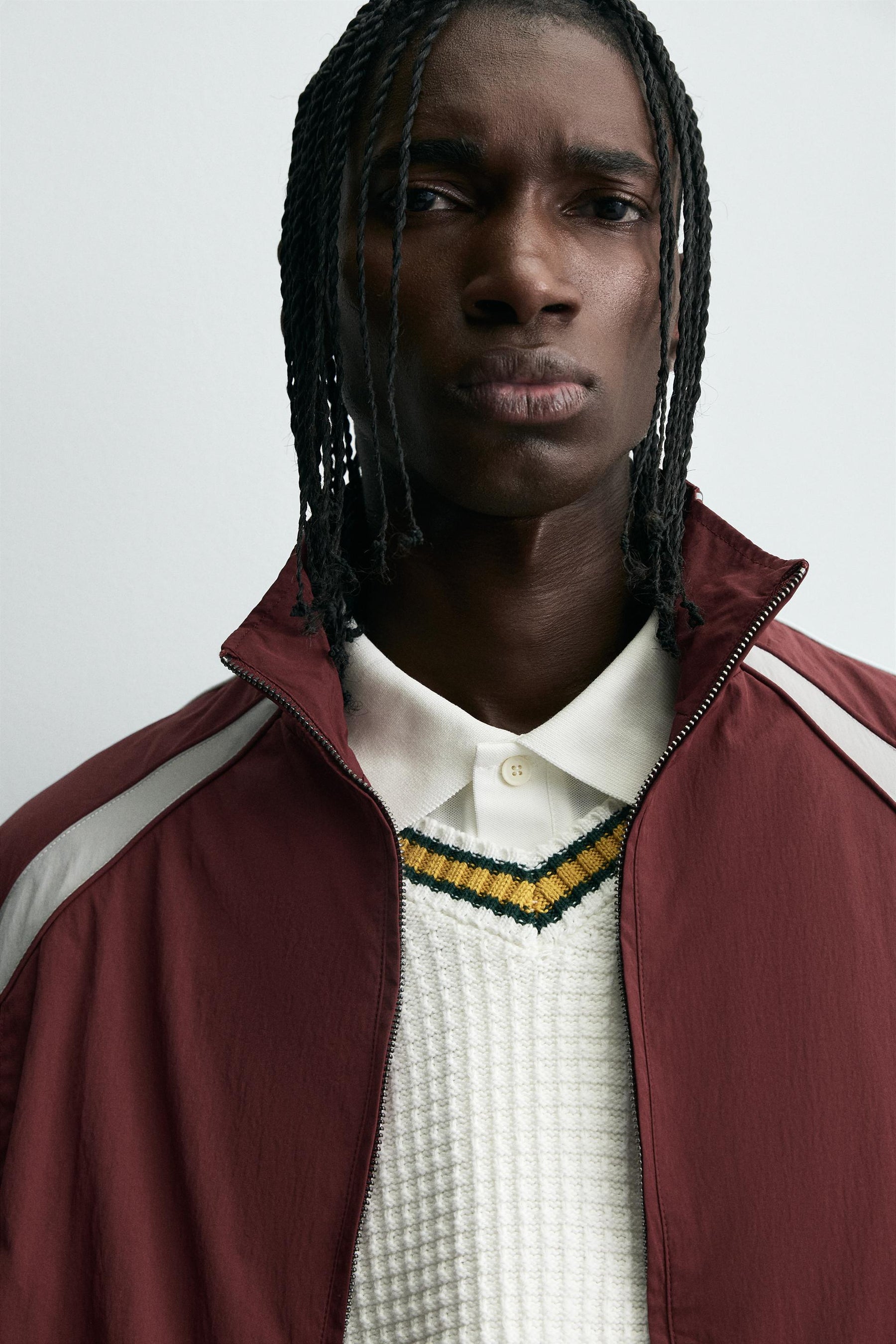 CONTRAST COLOUR BLOCK TECHNICAL JACKET - Image 5