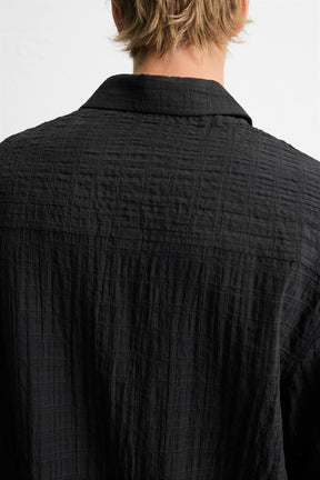 TEXTURED CHECK SHIRT - Image 6