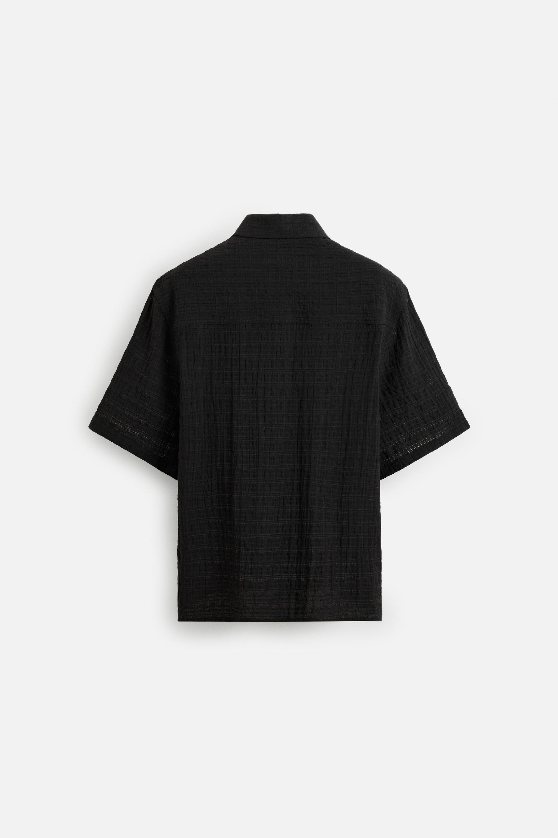 TEXTURED CHECK SHIRT - Image 8