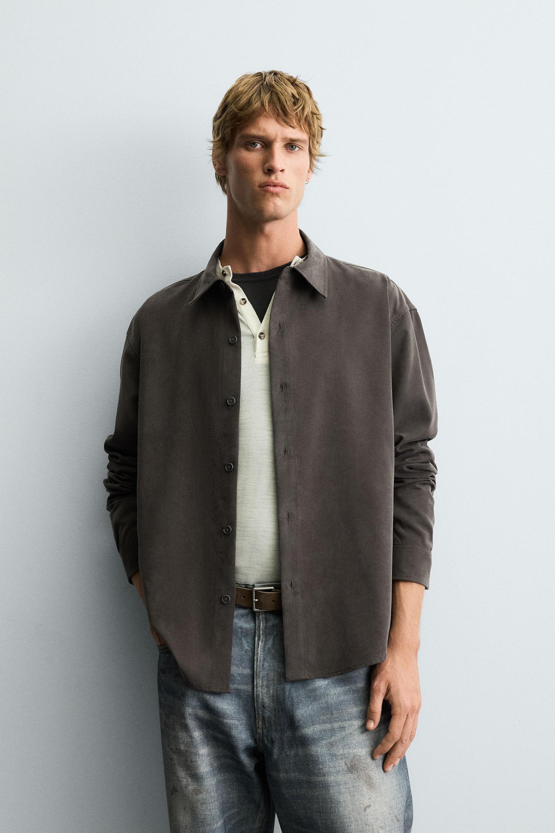FLOWING RELAXED FIT SHIRT - Image 2