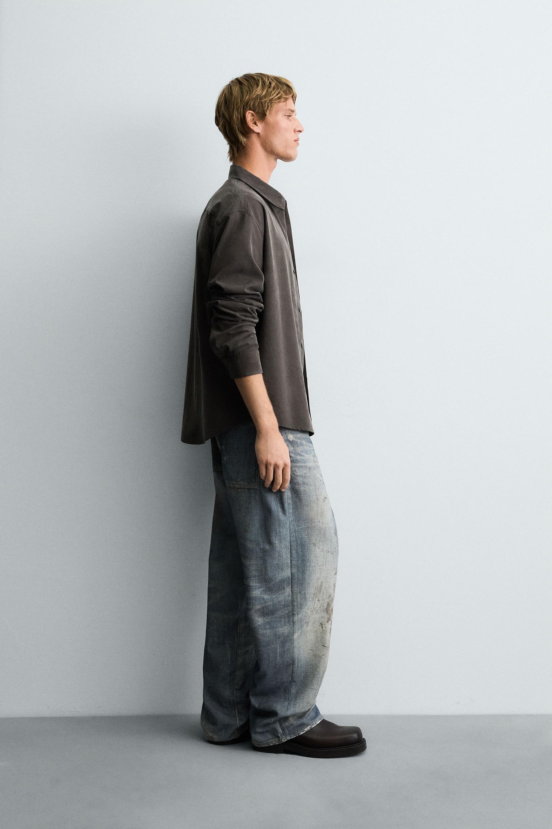 FLOWING RELAXED FIT SHIRT - Image 4