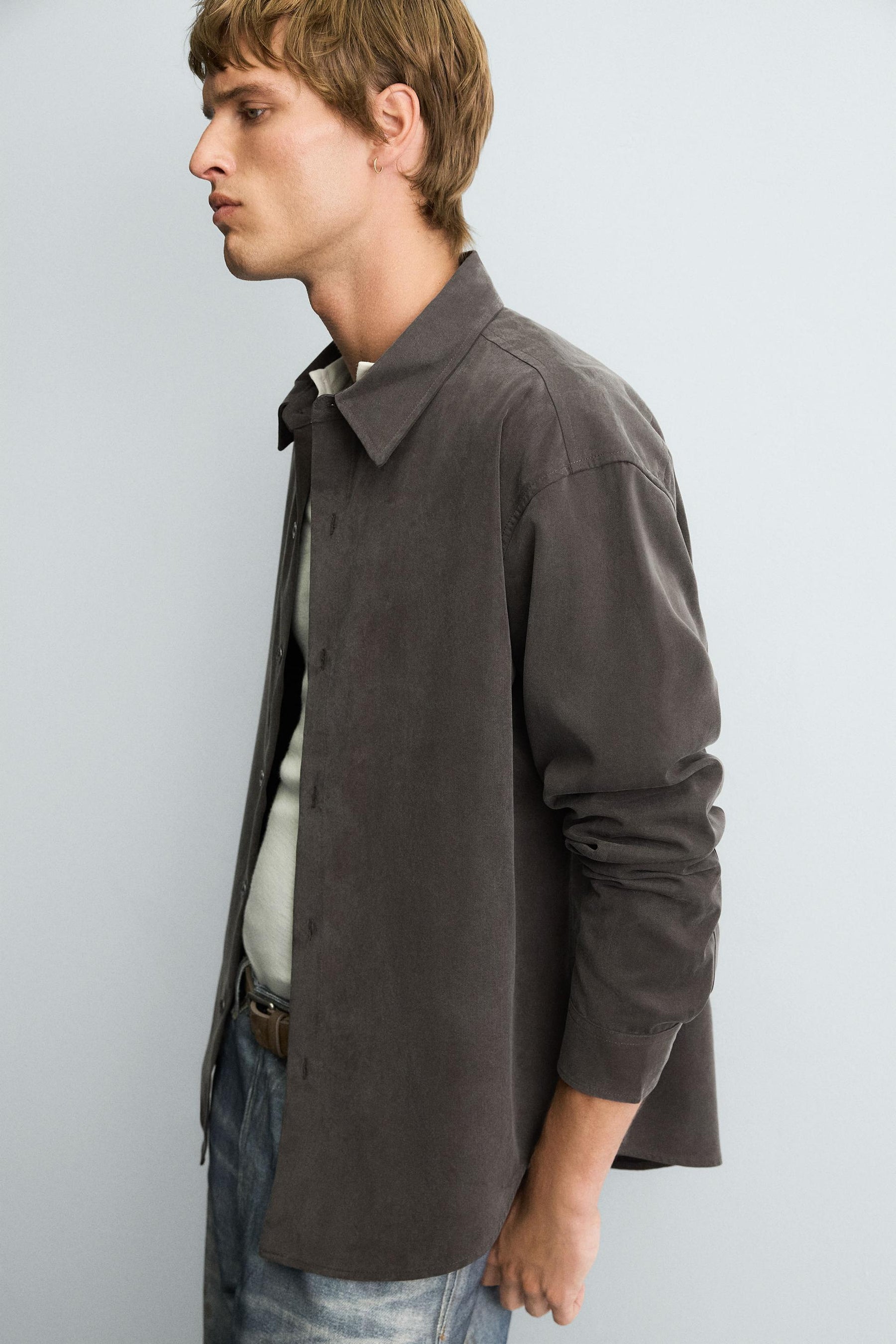 FLOWING RELAXED FIT SHIRT - Image 6