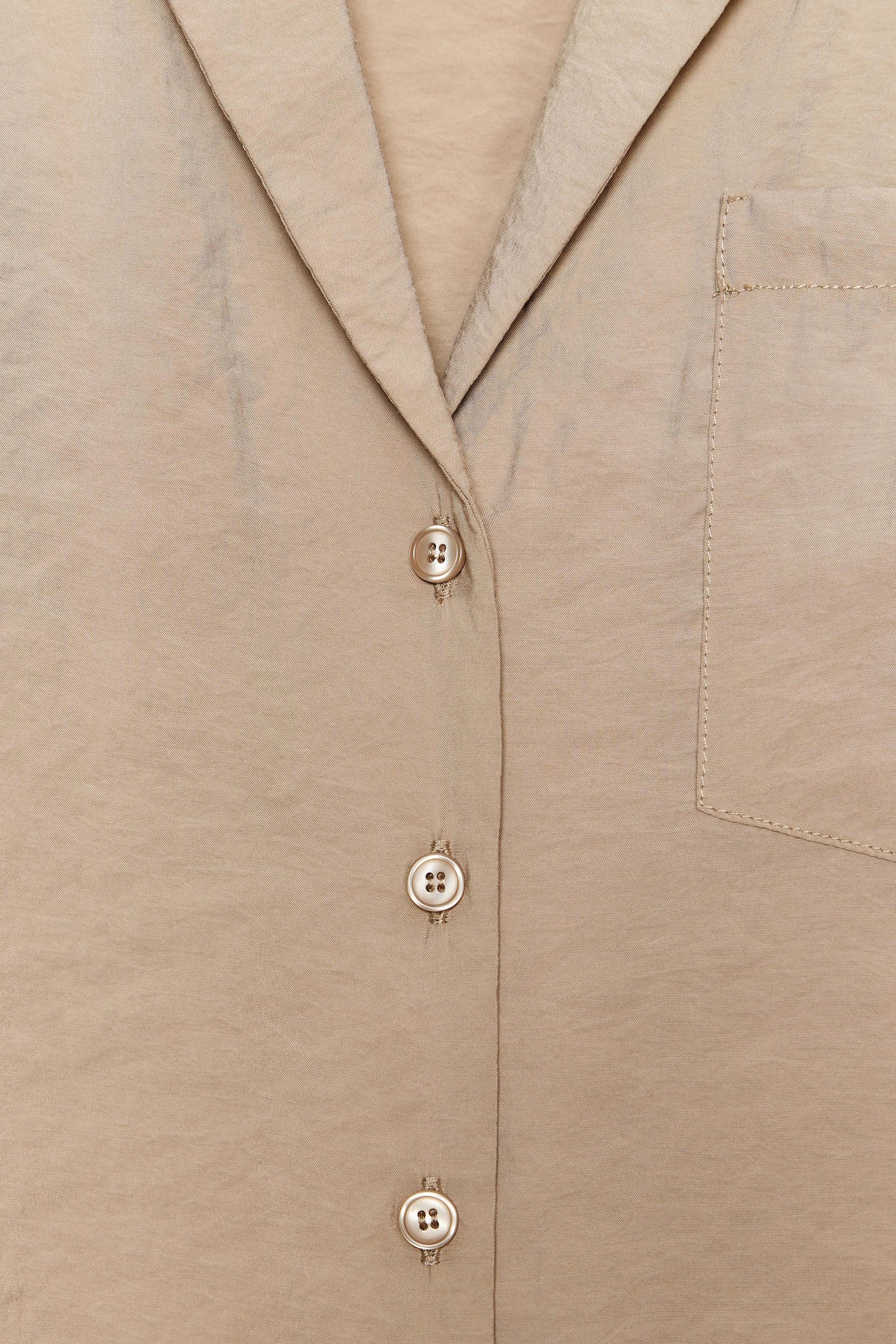 Flowing Short Sleeve Shirt