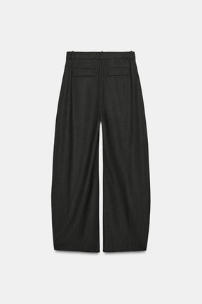 Wool Balloon Trousers