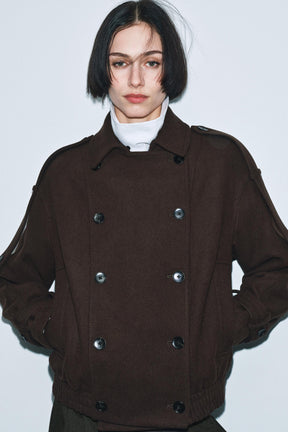 Wool Blend Jacket with