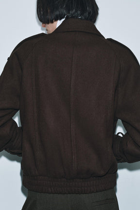 Wool Blend Jacket with