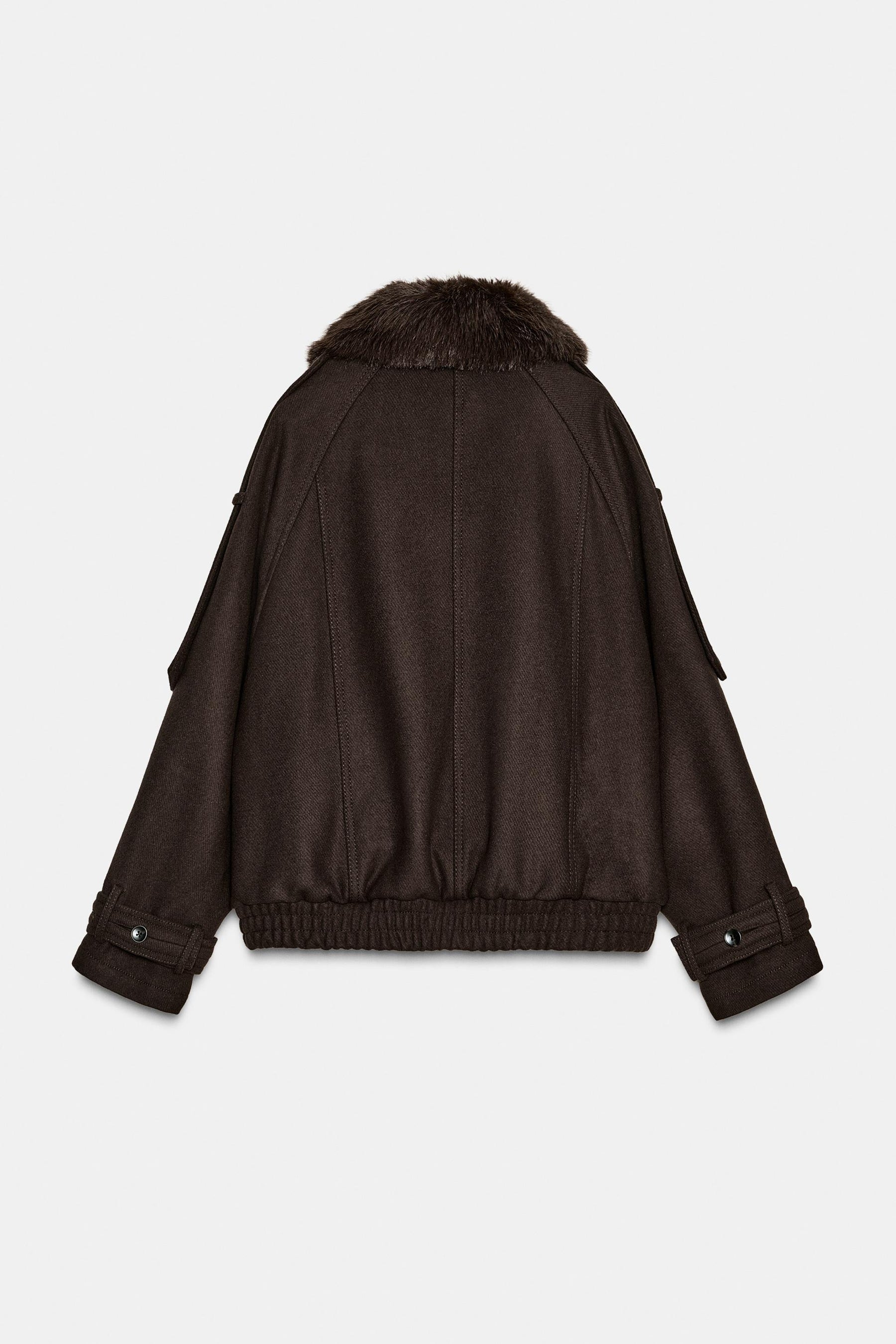 Wool Blend Jacket with