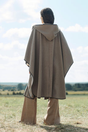 OVERSIZE WOOL BLEND CAPE LIMITED EDITION - Image 3