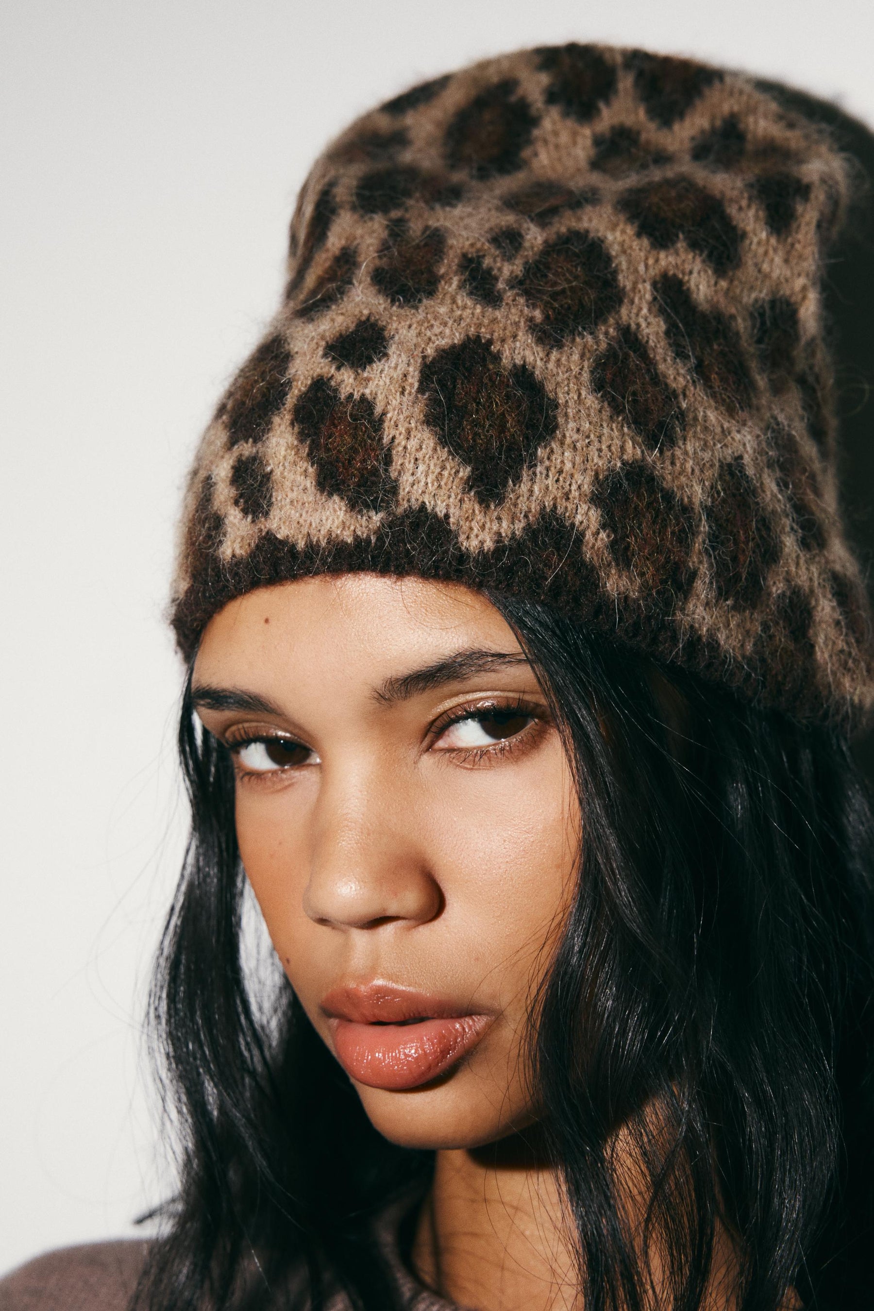 Animal Knit Beanie