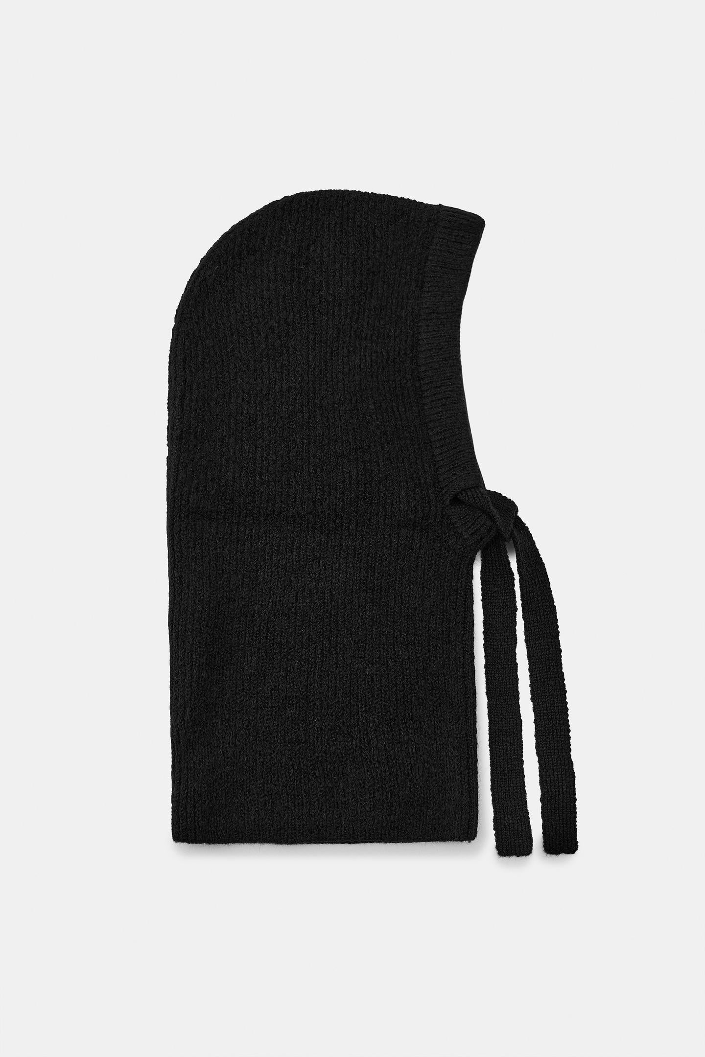 Ribbed Hood Beanie