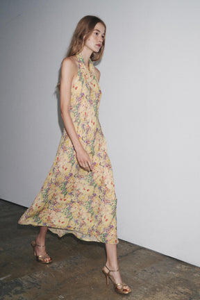 FLORAL PRINT DRESS ZW COLLECTION - Image 1
