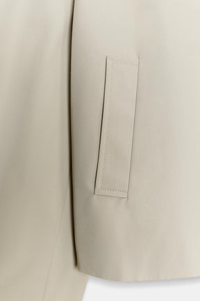 WATER-REPELLENT SHORT TRENCH COAT ZW COLLECTION - Image 8