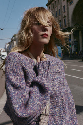 OVERSIZED KNIT SWEATER - Image 5