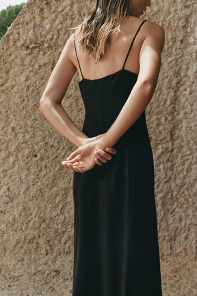 EMBROIDERED MIDI DRESS - Image 4