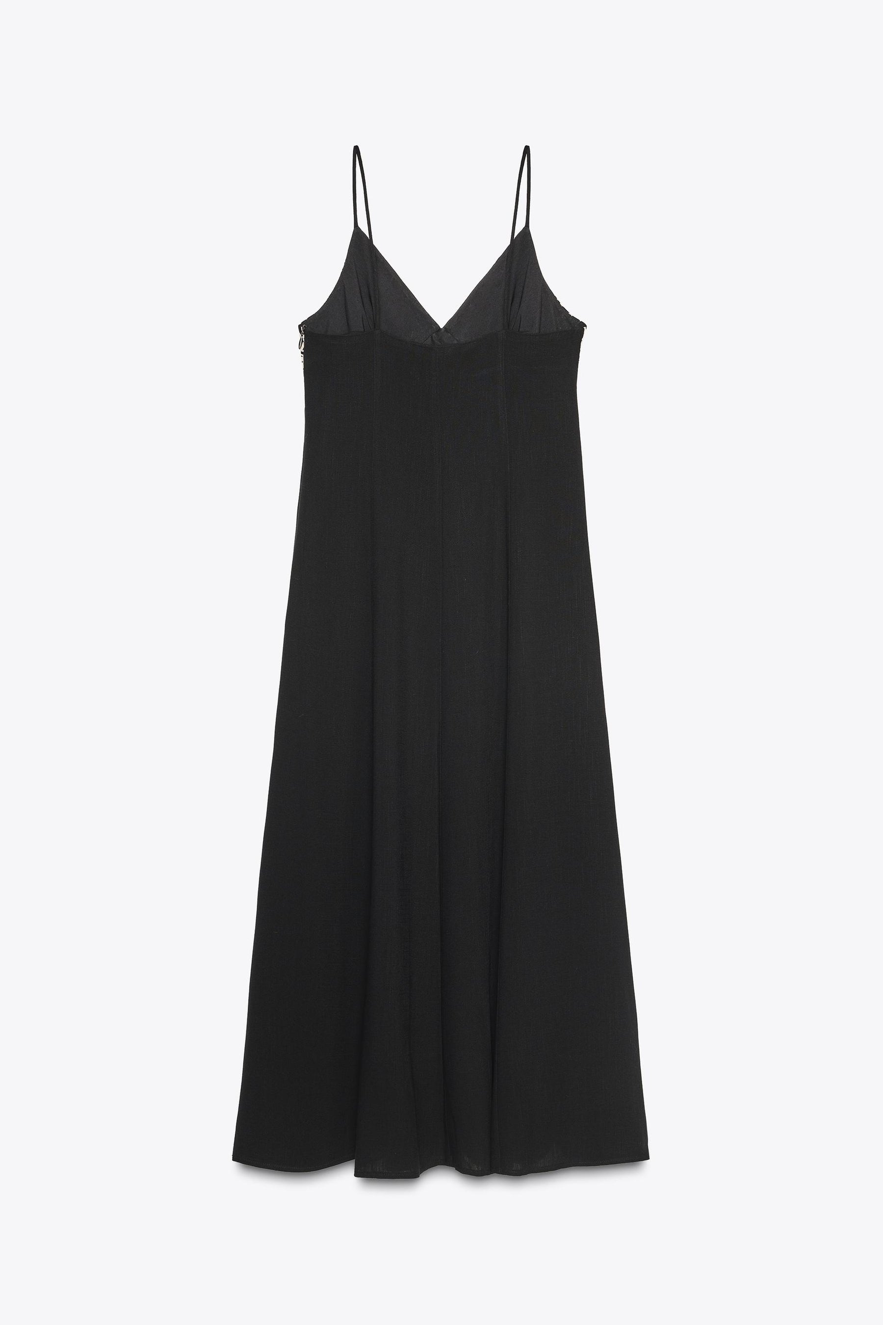 EMBROIDERED MIDI DRESS - Image 6