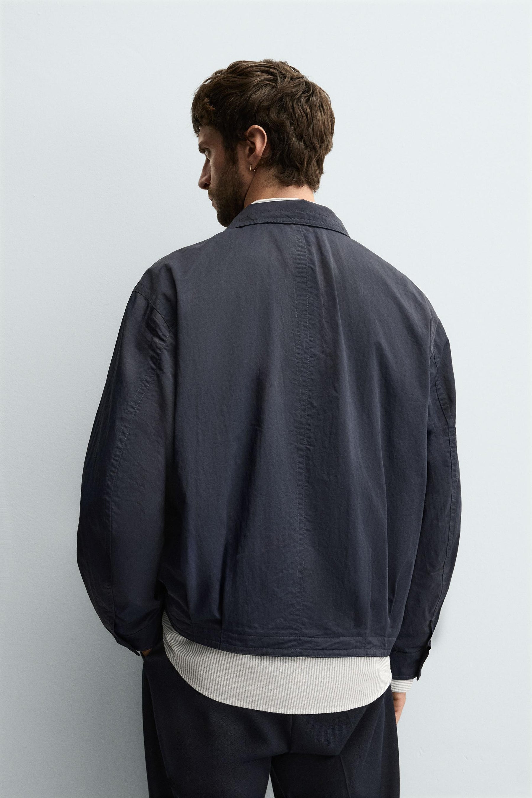 TECHNICAL JACKET WITH CONTRAST LINING - Image 3