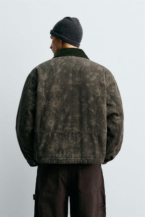 FLORAL PRINT JACKET - Image 3