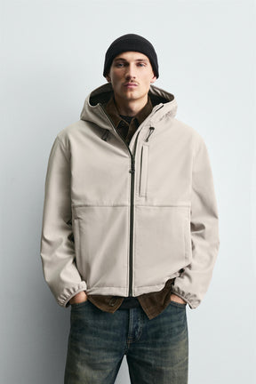 Fleece Lined Tech Jacket