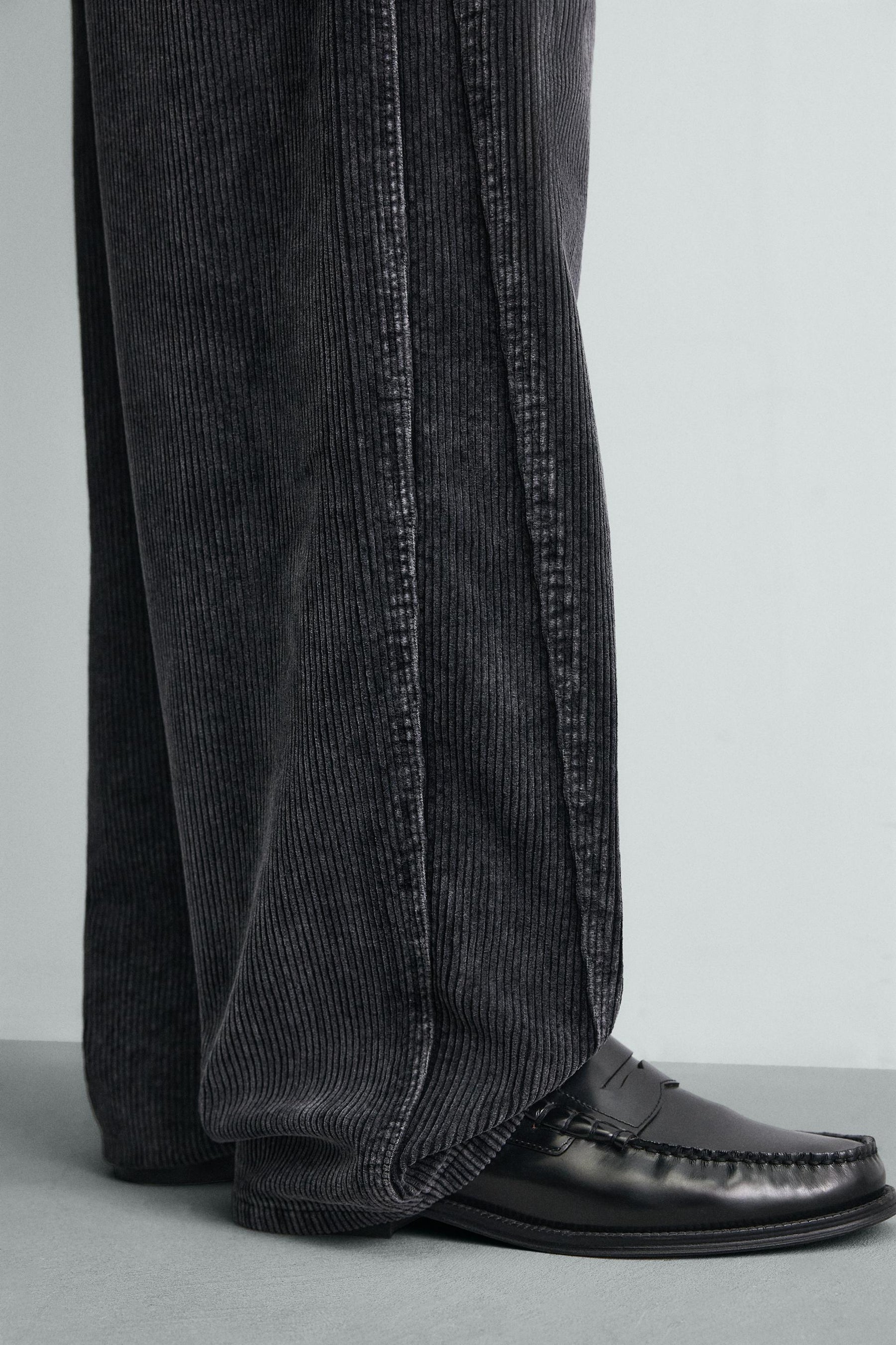 Corduroy Twisted Seam Pants