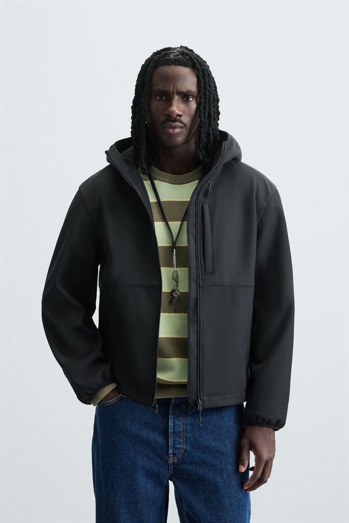 Fleece Lined Tech Jacket
