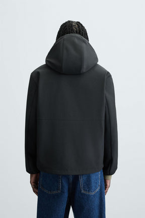 TECHNICAL FLEECE MIX JACKET - Image 3