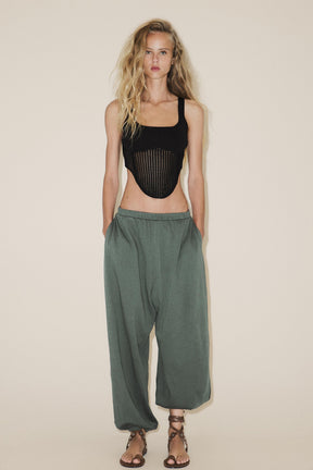 COMBINED KNIT CORSET TOP - Image 3