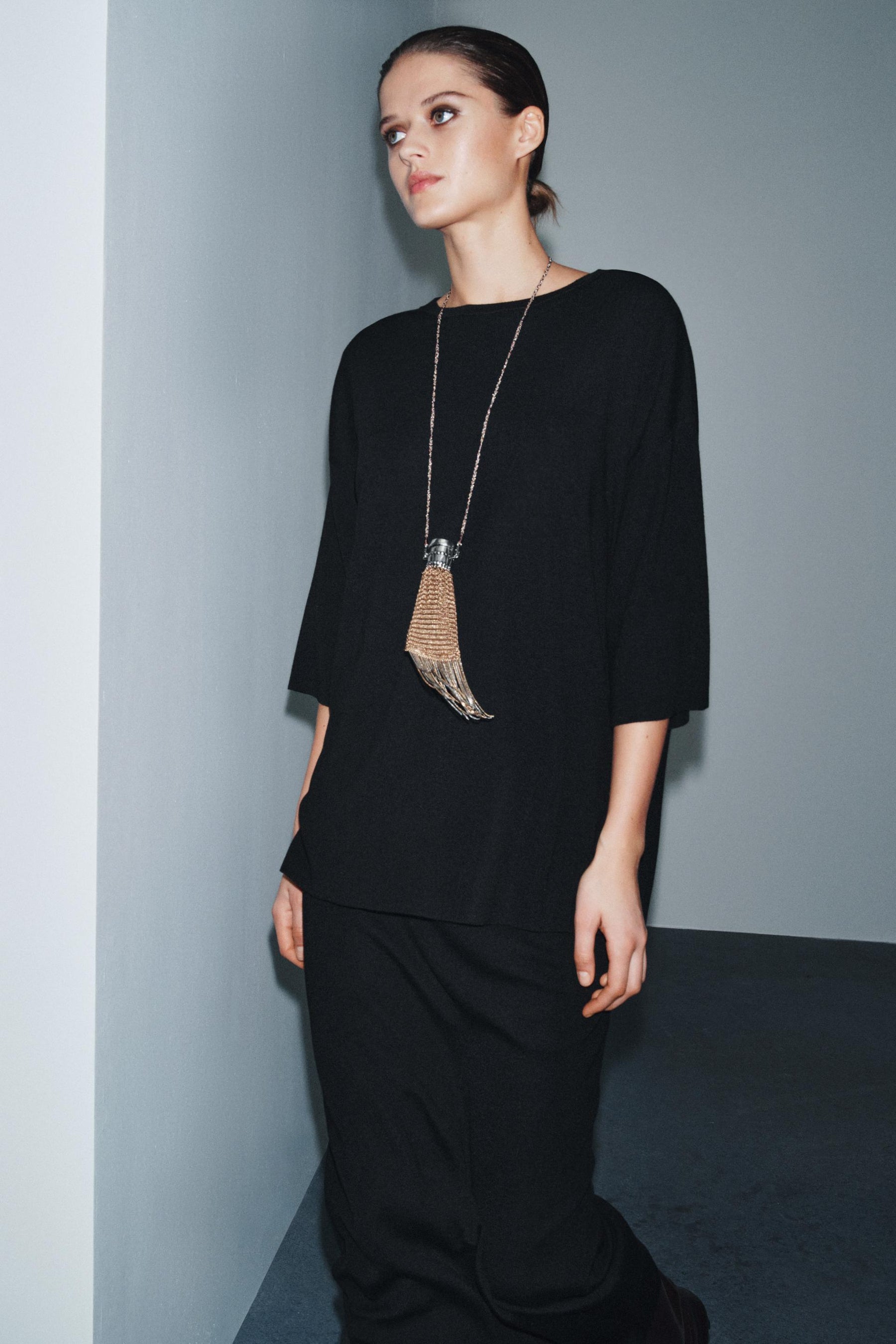 OVERSIZED KNIT TOP - Image 2