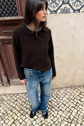 Beaded Knit Jumper