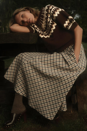 Jacquard Knit Jumper