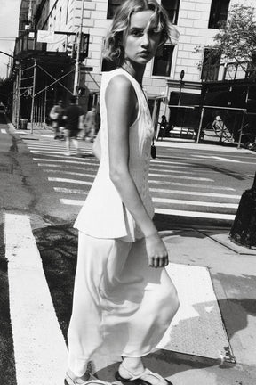 CABLE KNIT PEPLUM TOP - Image 5