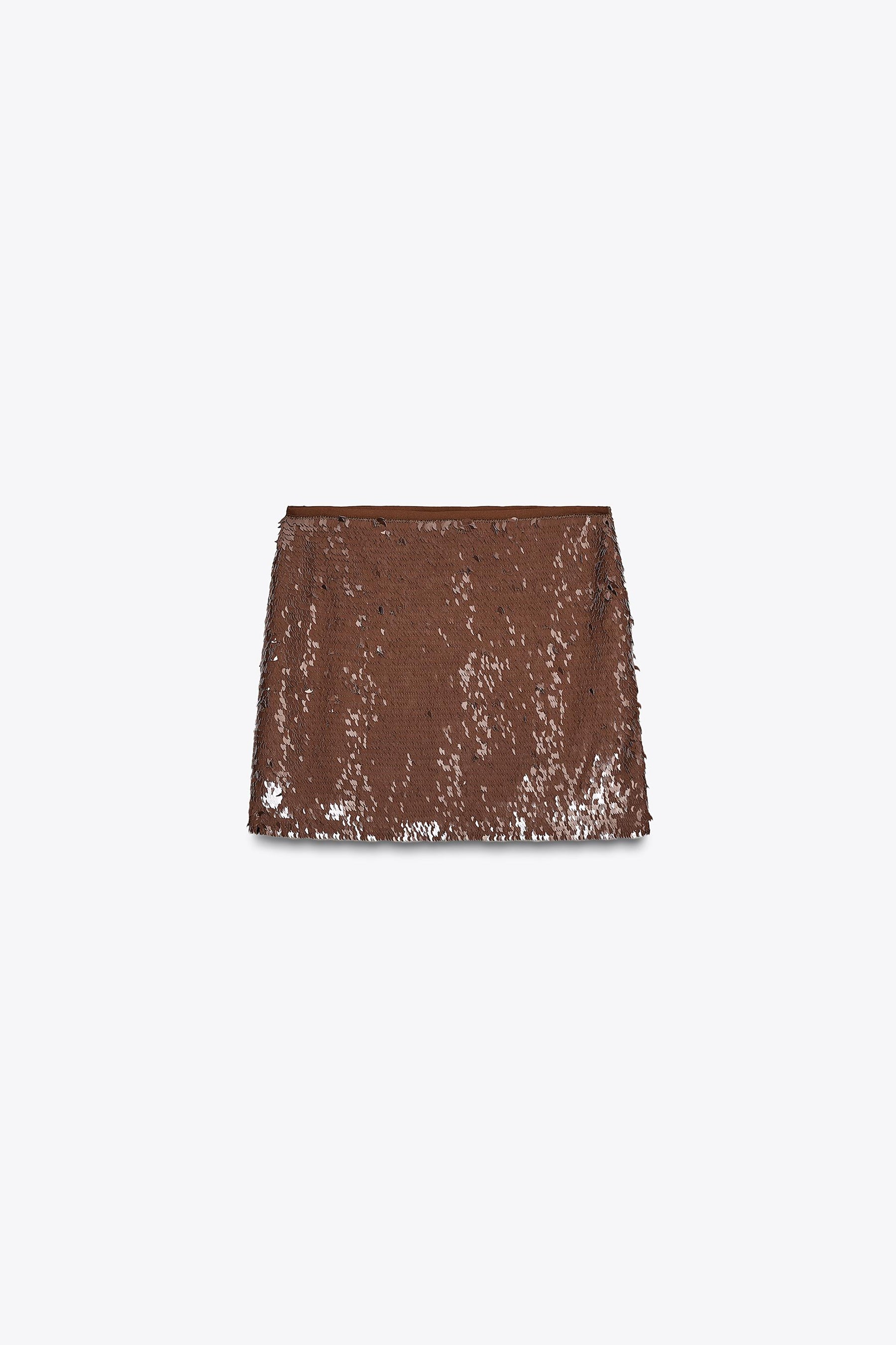 SEQUIN MINI SKIRT - Image 6