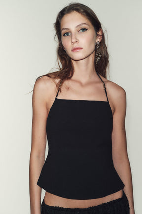 KNIT TOP WITH BEADS - Image 2