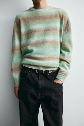 STRIPED TEXTURED JUMPER - Image 6