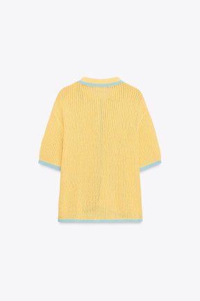 COLLAR POLO CARDIGAN - Image 5