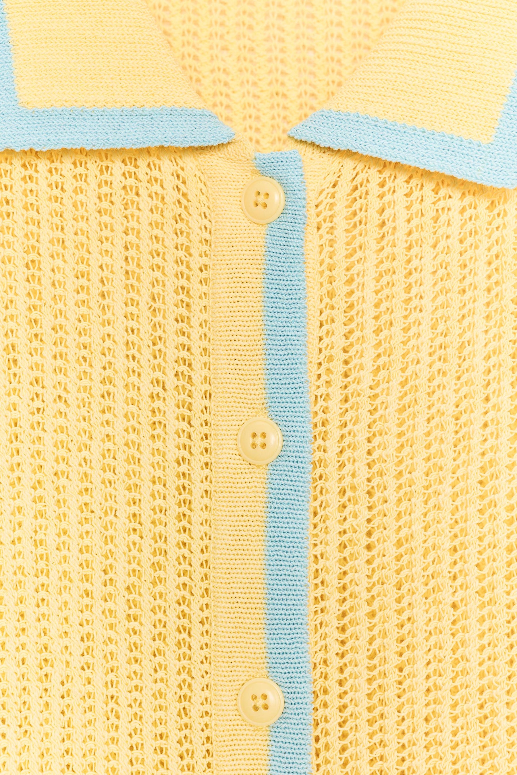 COLLAR POLO CARDIGAN - Image 6