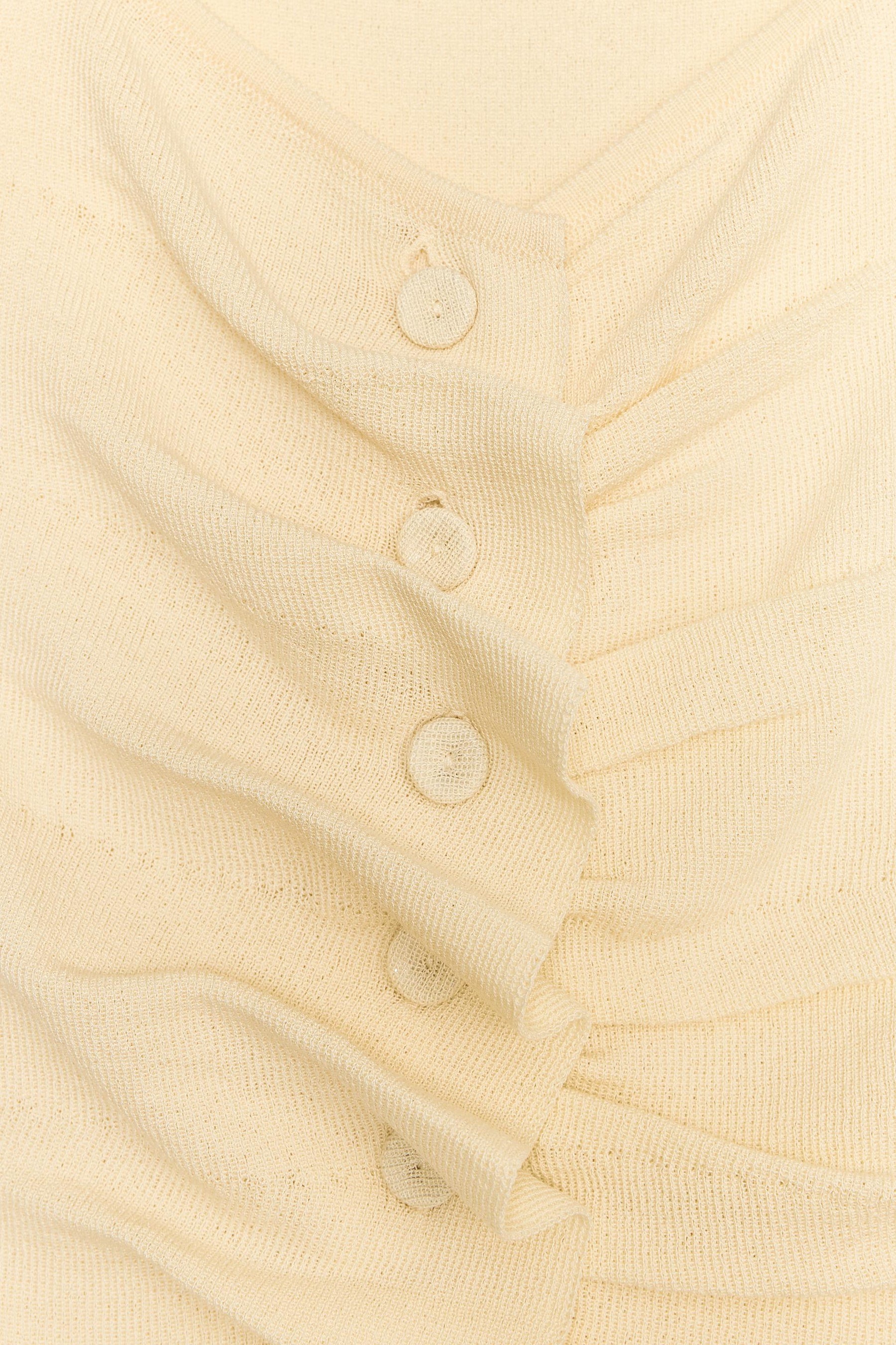 GATHERED KNIT TOP - Image 5