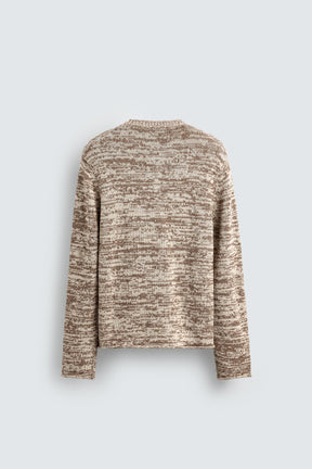 TWISTED YARN TEXTURED SWEATER - Image 7