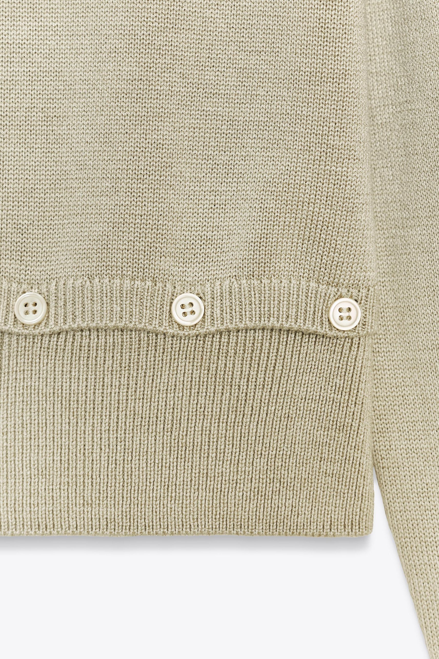 BUTTON DETAIL KNIT JUMPER - Image 8