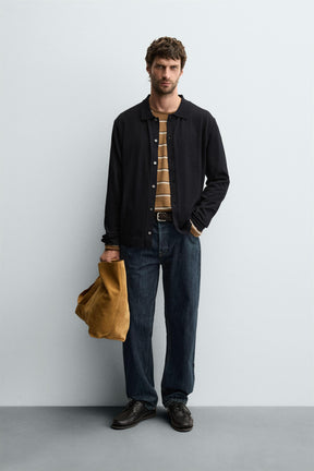 LIGHTWEIGHT COTTON CARDIGAN - Image 1