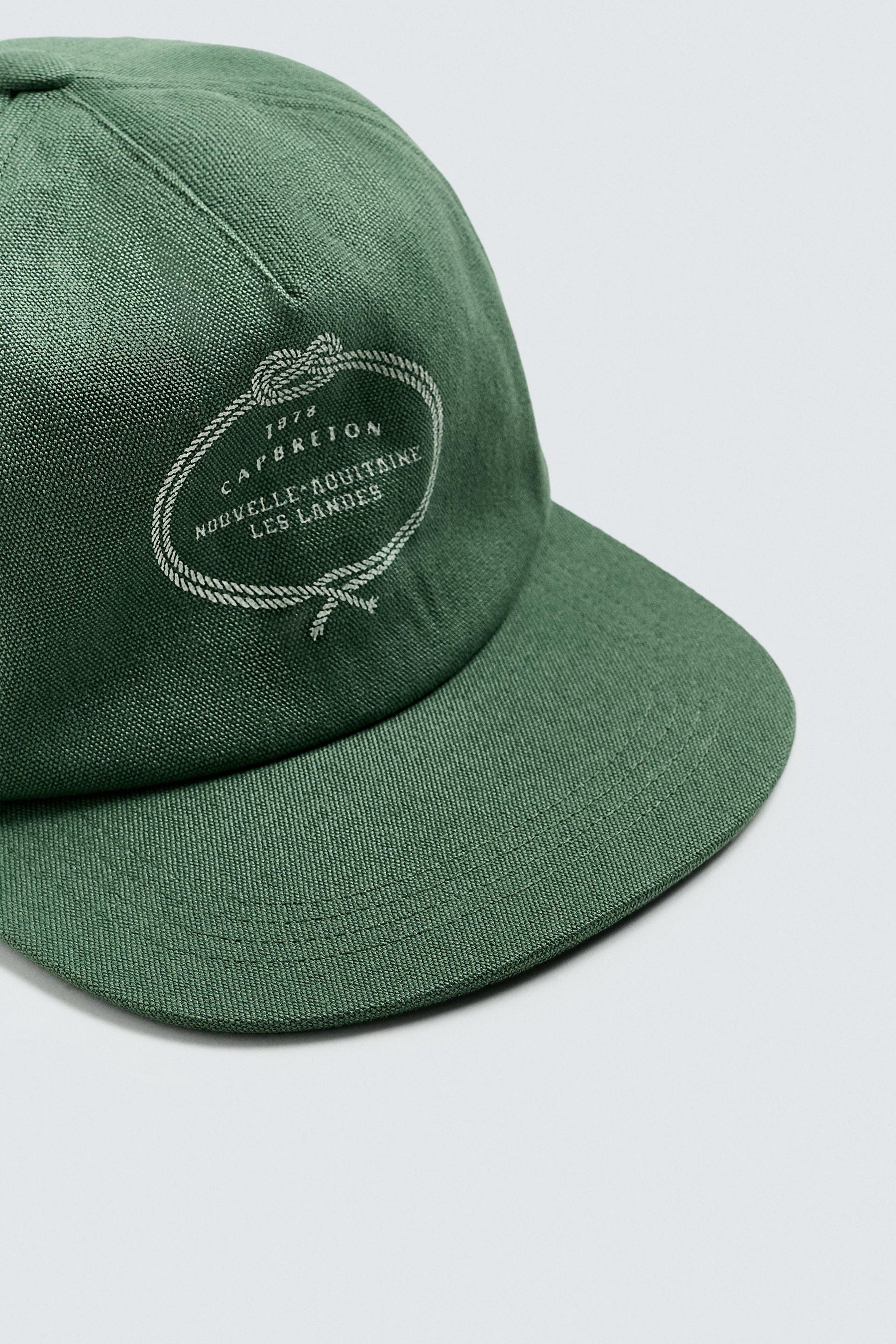 WASHED CAP WITH COMBINED PRINT - Image 7