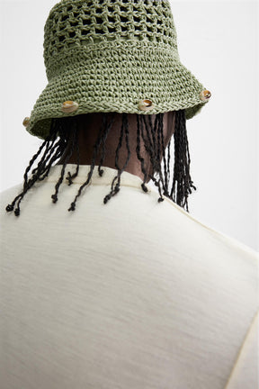 CROCHET HAT WITH SHELLS - Image 3