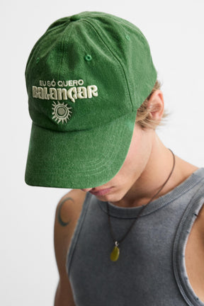 CONTRAST EMBROIDERY CAP - Image 2