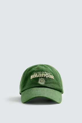 CONTRAST EMBROIDERY CAP - Image 6