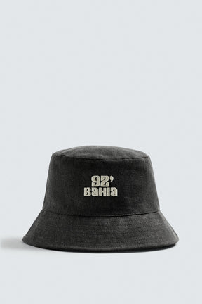CONTRAST EMBROIDERY BUCKET HAT - Image 5