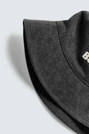 CONTRAST EMBROIDERY BUCKET HAT - Image 7