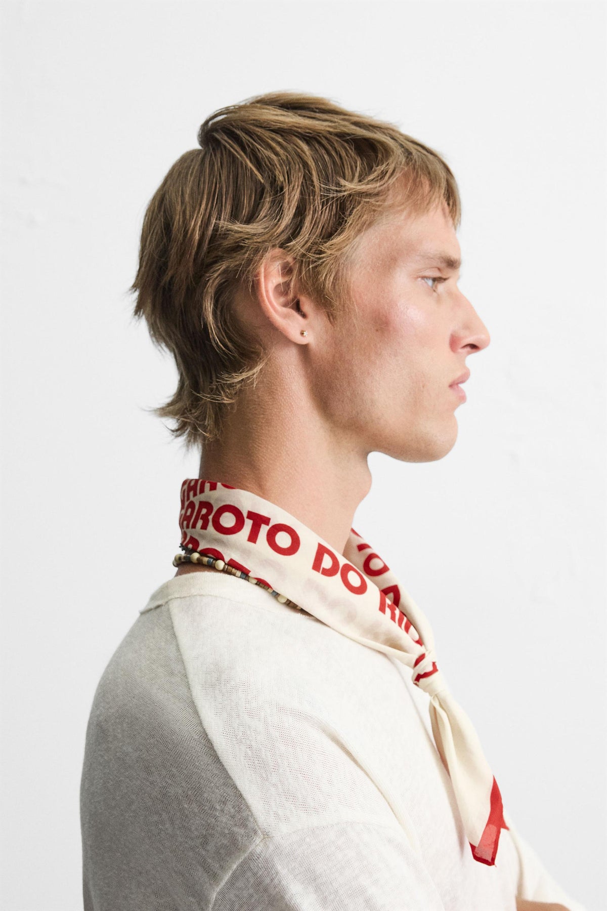 TEXT PRINT BANDANA - Image 2