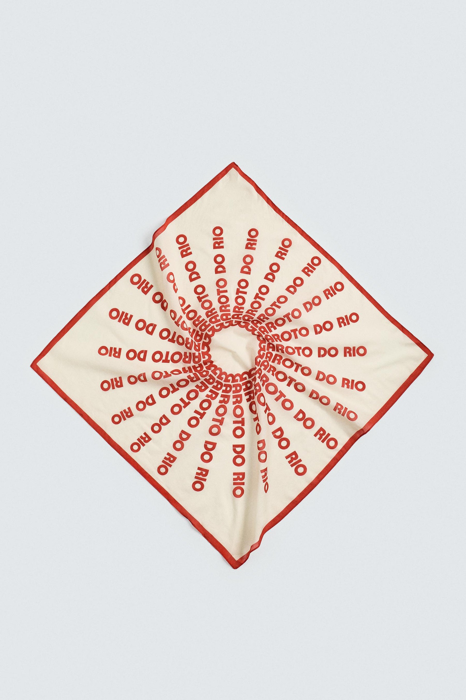 TEXT PRINT BANDANA - Image 3