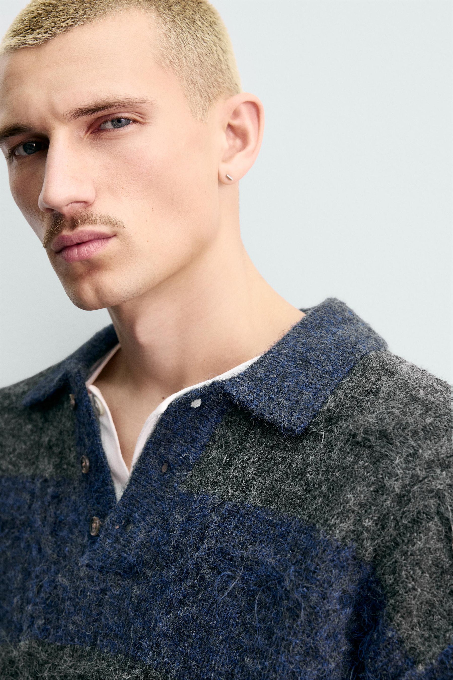 Striped Jacquard Polo